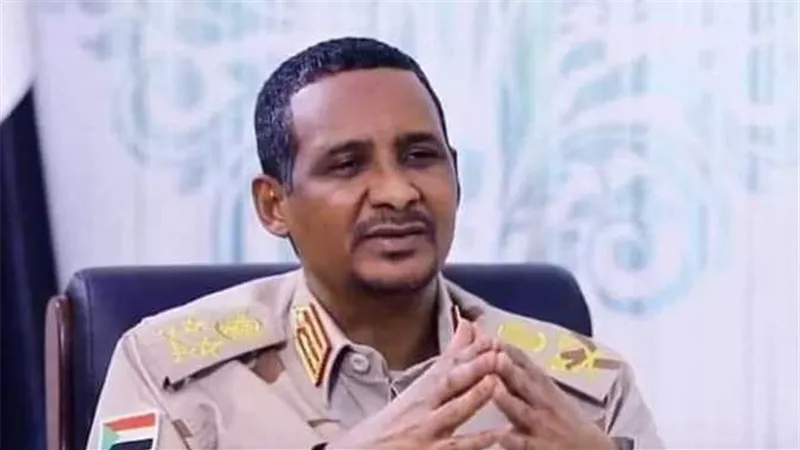 دقلو يتلقى رسالة من الخبير المعنى بحقوق الإنسان في السودان