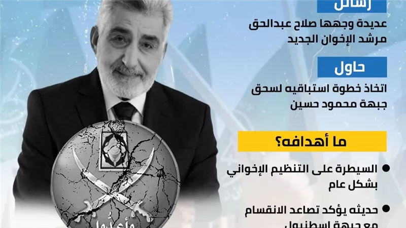 صلاح عبدالحق.. كيف رسخ الانقسام بين جبهات الإخوان؟ (انفوجراف)