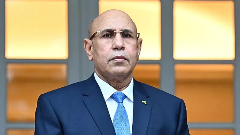 الرئيس الموريتاني يلتقي بعثة من الأمم المتحدة