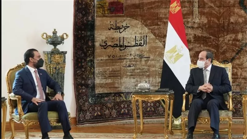 السيسي يعقد مباحثات مع الحلبوسي في القاهرة