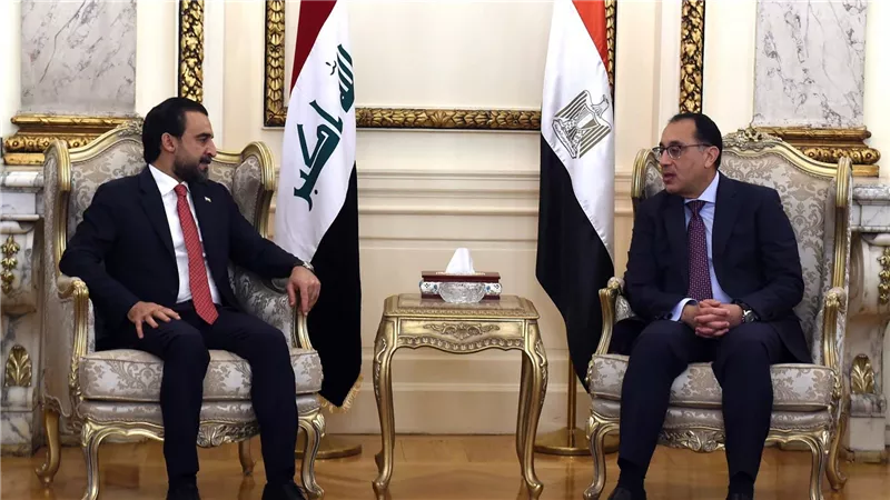 رئيس الوزراء يلتقي رئيس مجلس النواب العراقي والوفد المرافق له