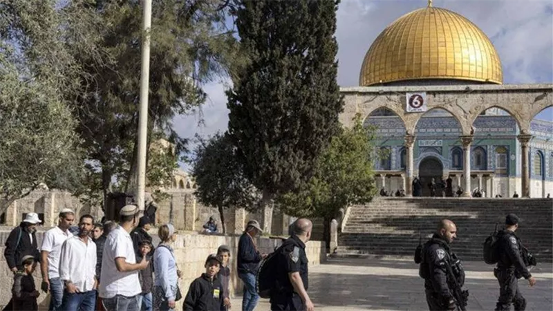 مستوطنون يقيمون بؤرة استيطانية قرب جبع شمال شرق القدس