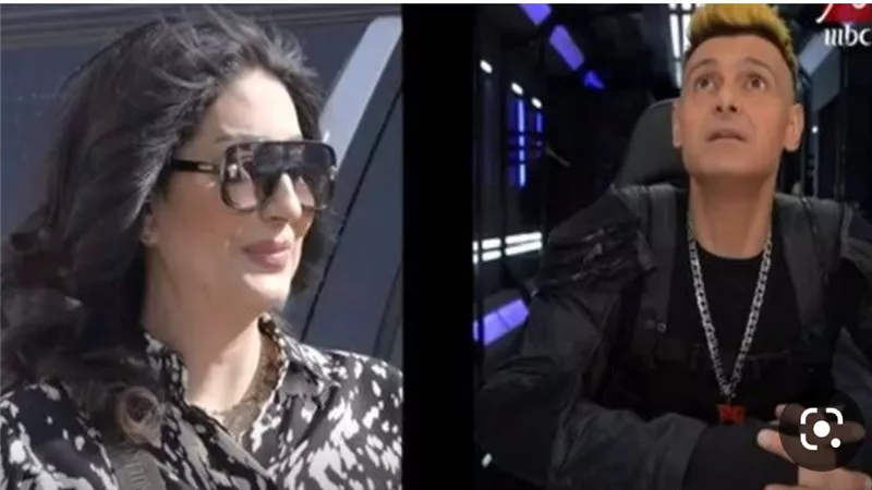 وفاء عامر تدخل الغسالة في 