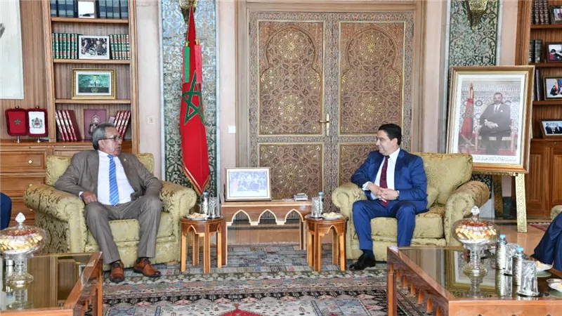 وزير الخارجية المغربي يلتقي رئيس برلمان أمريكا الوسطى