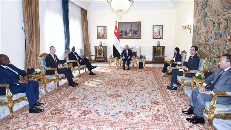 السيسي يبحث الأزمة السودانية مع مالك عقار في القاهرة