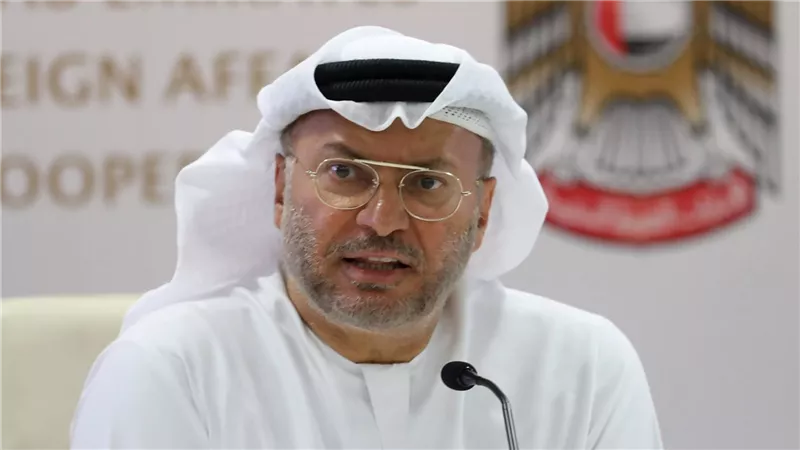 قرقاش ينعي الشيخ سعيد بن زايد آل نهيان