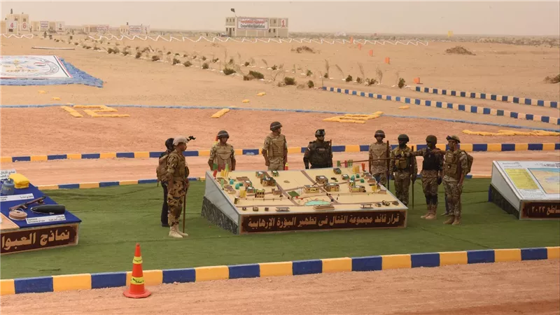 المتحدث العسكري: تنفيذ إحدى المراحل الرئيسية للتدريب المصري - الأمريكي 