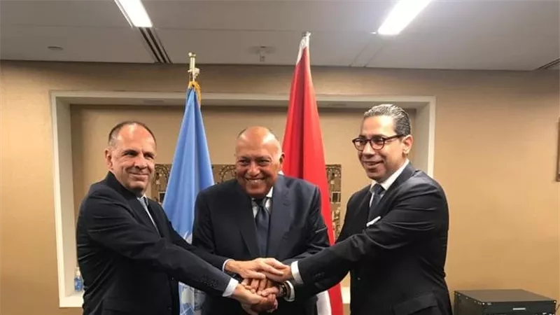 انعقاد آلية التعاون الثلاثي بين مصر واليونان وقبرص على المستوى الوزاري بنيويورك