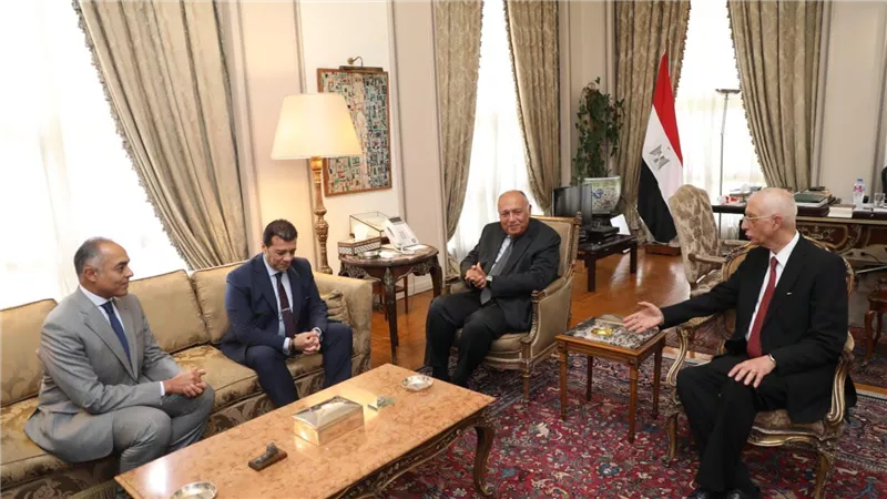 وزير الخارجية ينسق مع رئيس 