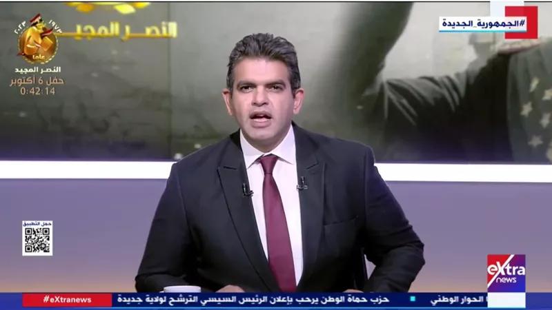 إعلامي مصري يستعرض بطولات حرب اكتوبر 1973 (فيديو)