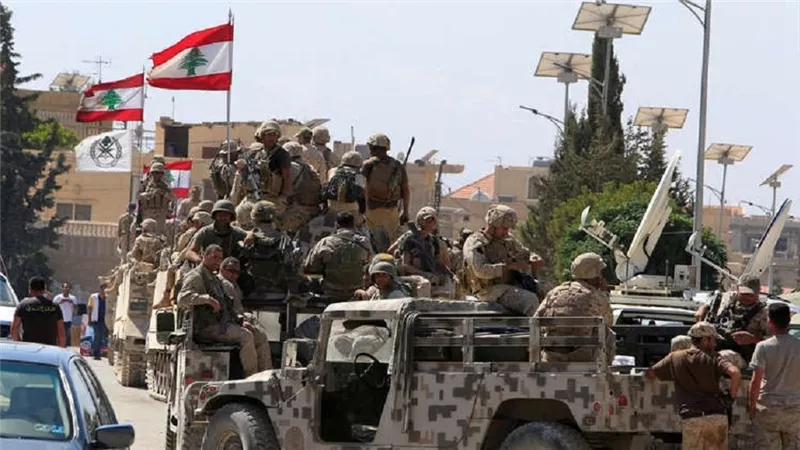 الجيش اللبناني يتمركز في بلدة الناقورة بعد انسحاب الجيش الإسرائيلي 
