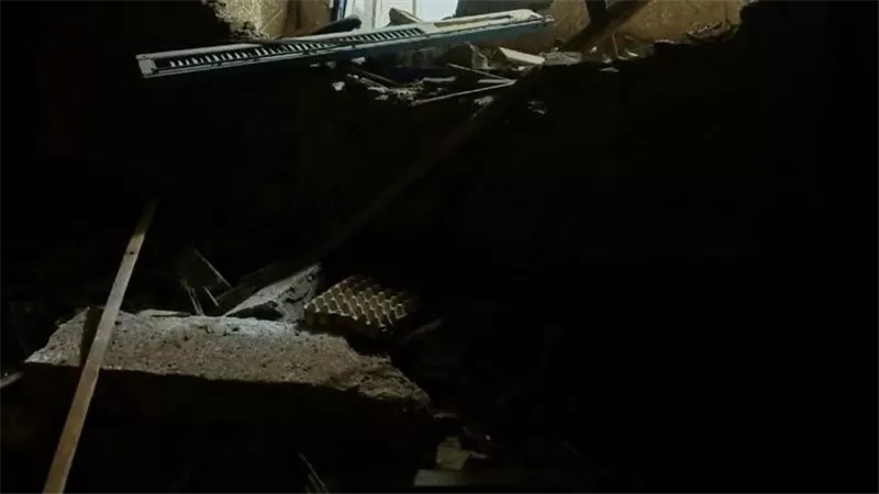 شاهد.. أول فيديو لحادث سقوط صاروخ طابا ويظهر حجم الدمار الذي سببه