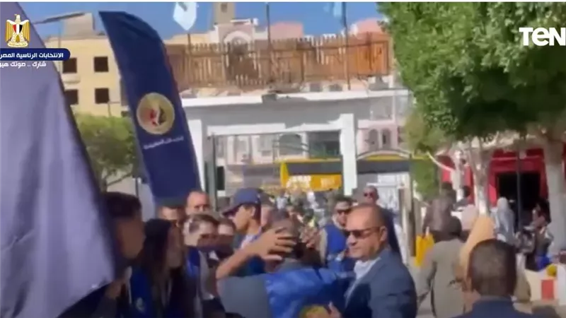 اقبال كبير من المواطنين على الانتخابات الرئاسية للتصويت بالبحر الأحمر (بث مباشر)