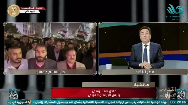 عادل العسومي: لم نرصد أي سلبيات ونحاول نقل الصورة الحقيقية للانتخابات (فيديو)