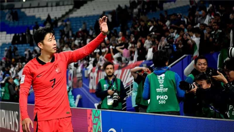 بعد وداع مخيب للآمال من كأس آسيا.. سون يعتذر للشعب الكوري الجنوبي