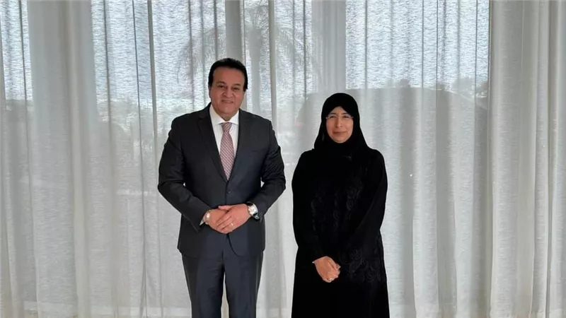 وزير الصحة يلتقي نظيرته القطرية لبحث زيادة الدعم الصحي لقطاع غزة