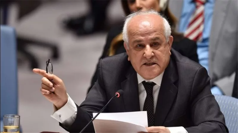 مندوب فلسطين بالأمم المتحدة لـ 