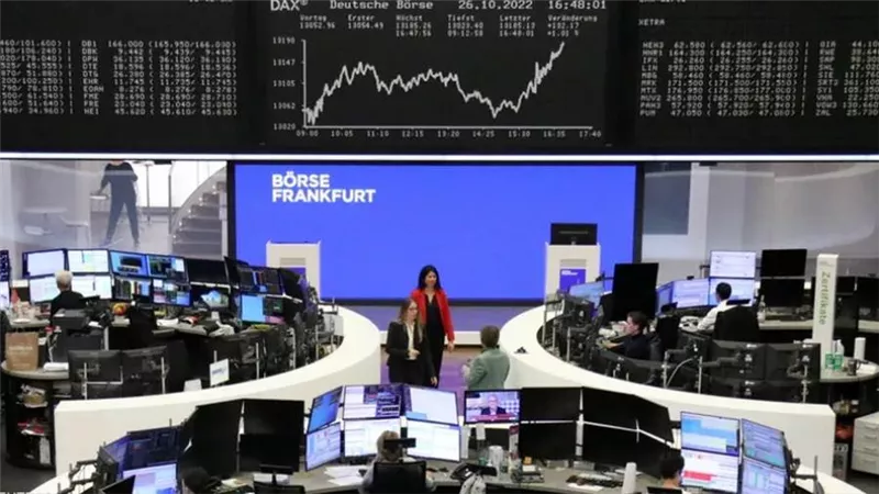 ارتفاع الأسهم الأوروبية