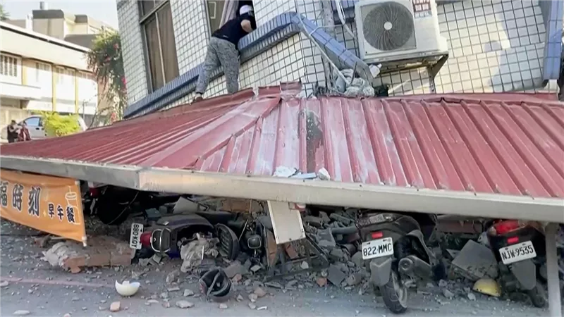 زلزال تايوان.. ارتفاع حصيلة الضحايا إلى 7 أشخاص وإصابة 736 آخرين