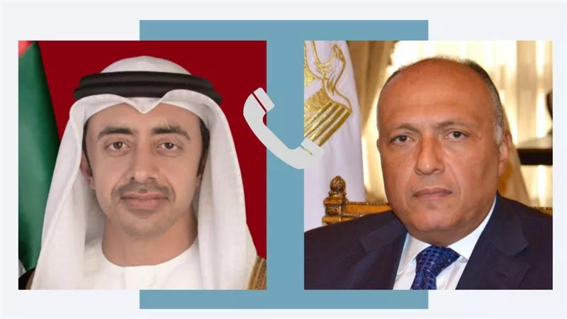 مصر والإمارات يؤكدان حتمية وقف إطلاق النار في غزة 