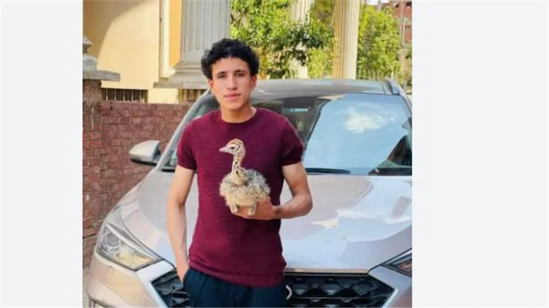  صور يوسف اصغر مربي نعام بعدما تحولت صفحات مواقع التواصل لسرادق عزاء كبير