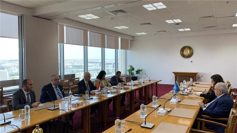 نائب وزير الخارجية يستقبل المبعوث الشخصي للأمين العام للأمم المتحدة إلى السودان