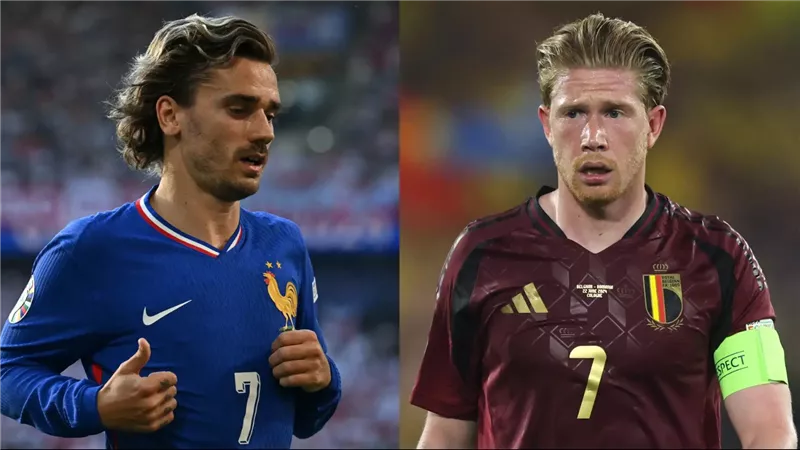 التشكيل المتوقع لقمة فرنسا وبلجيكا في يورو 2024