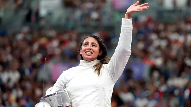 أولمبياد باريس 2024 تحتفي بالبطلة المصرية ندى حافظ