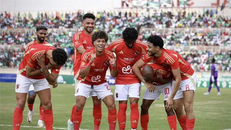 الأهلي المصري يحقق فوزا عريضا خارج القواعد على جورماهيا الكيني بدوري الأبطال