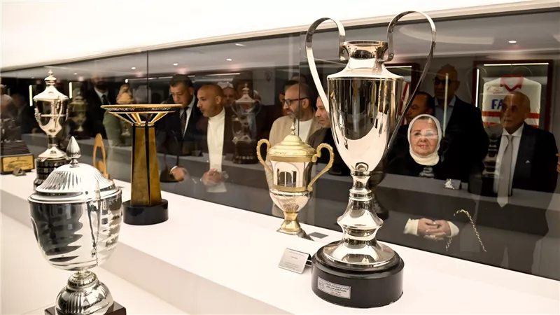 افتتاح متحف نادي الزمالك وظهور خاص للراحل أحمد رفعت (صور)