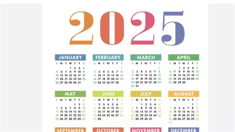  لأجهزة ومؤسسات الدولة الحكومية والخاصة.. جدول إجازات شهر يناير 2025