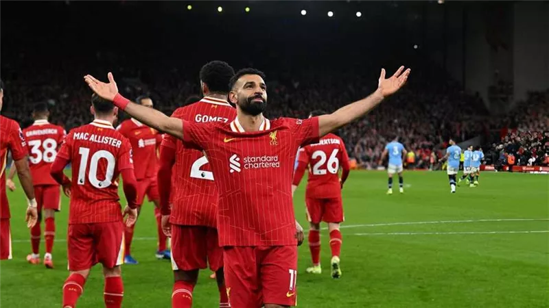 صلاح يقود ليفربول لاكتساح إيبسويتش تاون برباعية في الدوري الإنجليزي