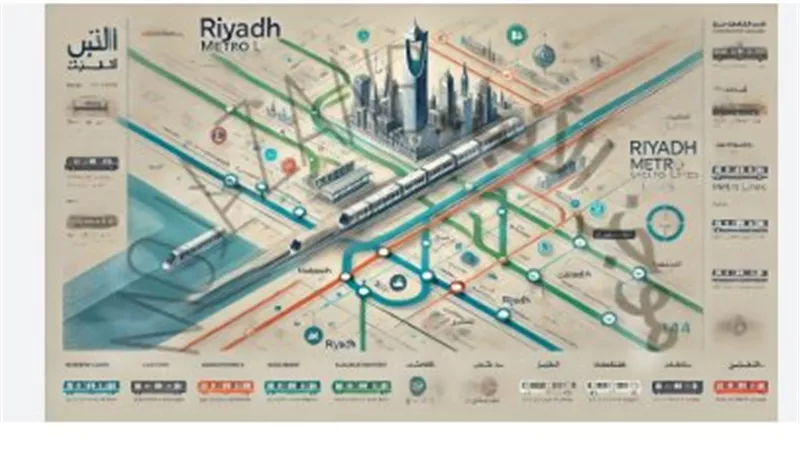 تحميل خريطة مترو الرياض كاملة PDF