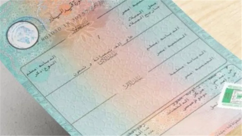 ازاي استخرج شهاده ميلاد من الماكينه؟