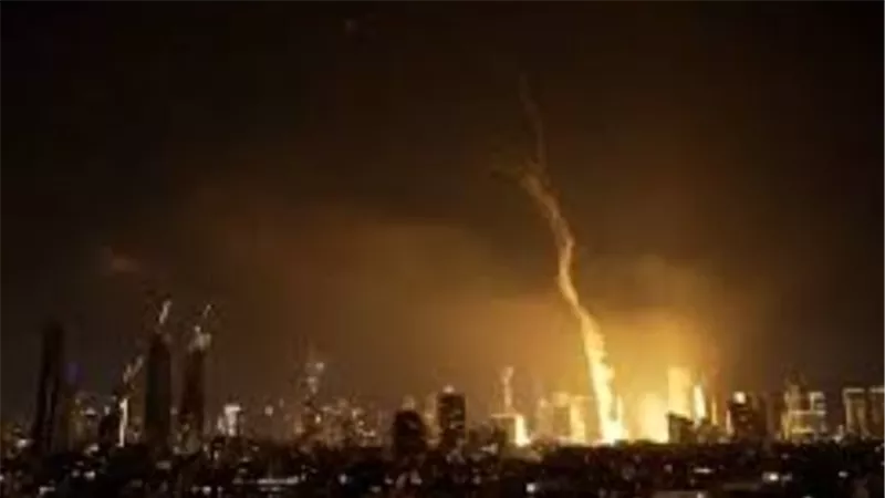 عدد المصابين جراء سقوط الصواريخ الإيرانية بوسط إسرائيل 