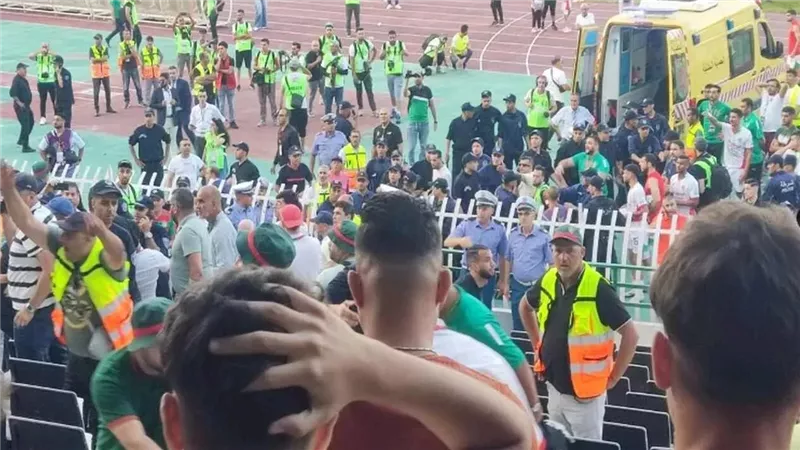 الرئيس الجزائري يشكل لجنة تحقيق في حادث مدرجات المولودية