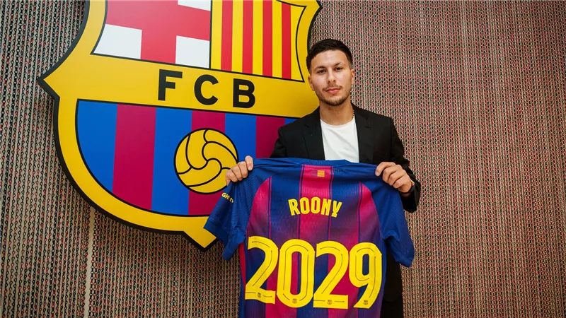 رسميا.. برشلونة يعلن ضم الموهبة السويدية روني برادجي 