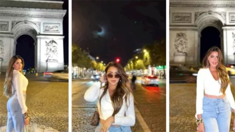 أحدث ظهور لسارة سلامة على الشانزليزيه يثير إعجاب جمهورها