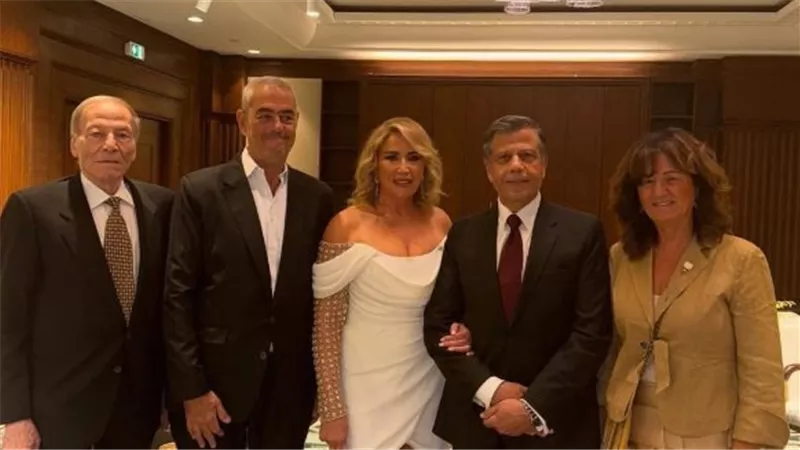 إيناس الدغيدي وزوجها أحمد عبد المنعم.. قصة حب تحت الأضواء