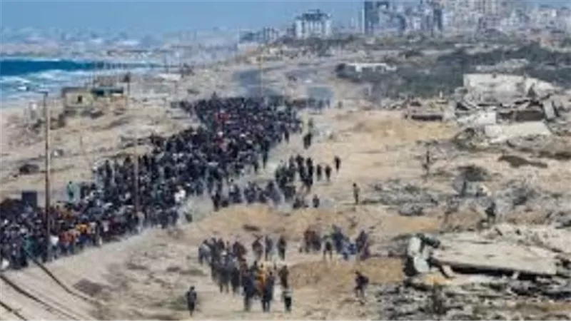 عودة النازحين إلى شمال غزة بعد وقف إطلاق النار