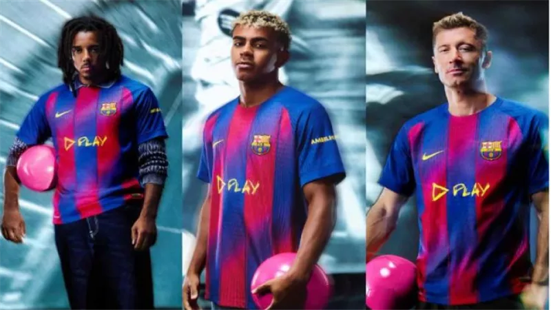 برشلونة يكشف عن قميص مواجهة الكلاسيكو ضد ريال مدريد