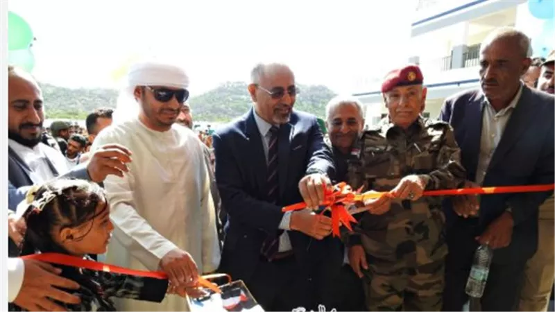افتتاح مجمعي الشيخ محمد بن زايد التربويين: نقلة نوعية في التعليم بالضالع