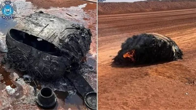 العثور على جسم غامض من مخلفات الفضاء في أستراليا