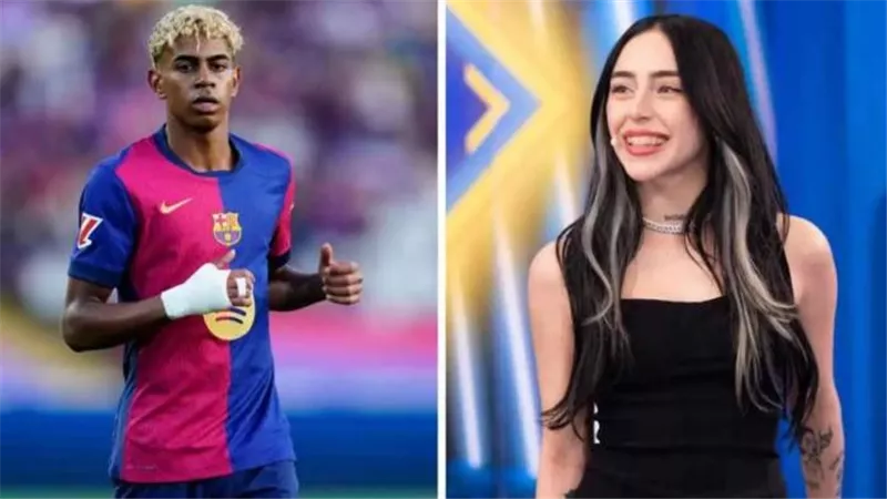 250 ألف مشاهدة لبرومو ظهور نيكي نيكول مع لامين يامال على مواقع التواصل