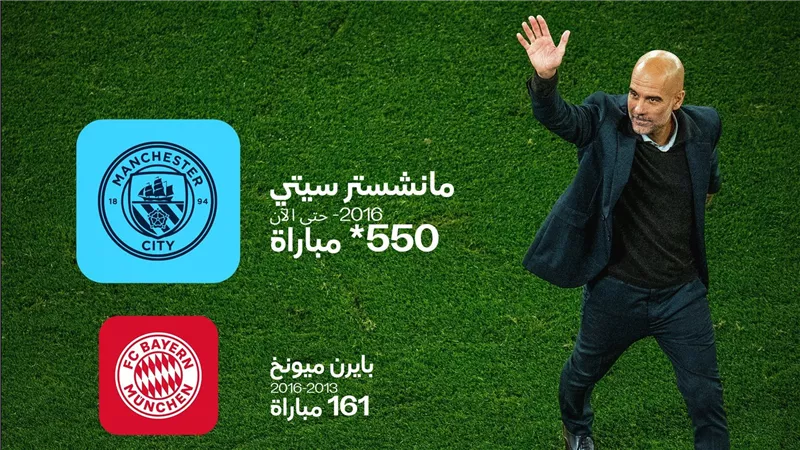 مسيرة جوارديولا المُذهلة حتى الوصول للمباراة رقم 1000