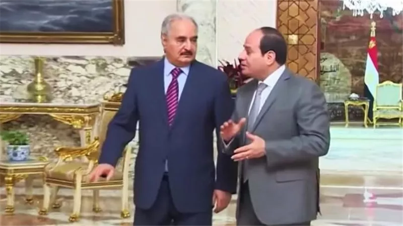  تفاصيل لقاء السيسي وحفتر وتأكيد مصر على دعم استقرار ليبيا ووحدتها