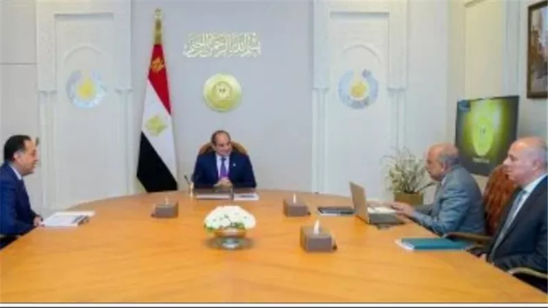 السيسي يجتمع بمدبولي ووزير الكهرباء لضمان استقرار الشبكة القومية وتطوير مزيج الطاقة