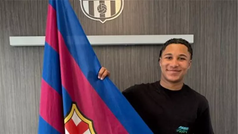 برشلونة يعلن تعاقده مع جوهرة ذهبية