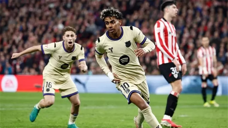 لامين يامال ينقذ برشلونة من كمين بلباو العنيد