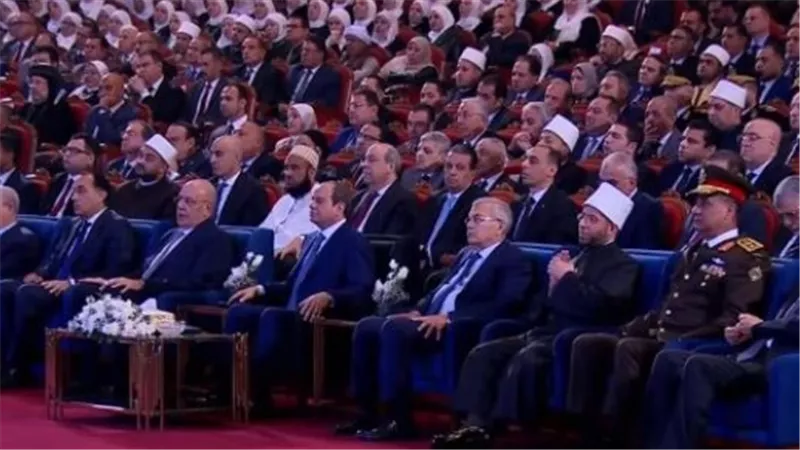 الرئيس السيسي في احتفال ليلة القدر: مصر بلد الإبداع والعبقرية وستظل رائدة في علوم القرآن